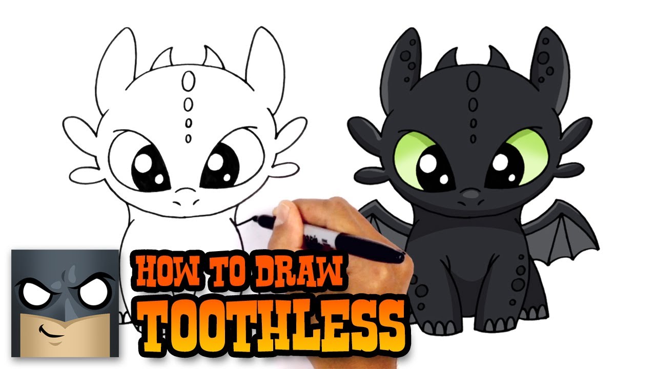 Featured image of post Baby Toothless Dragon Drawing