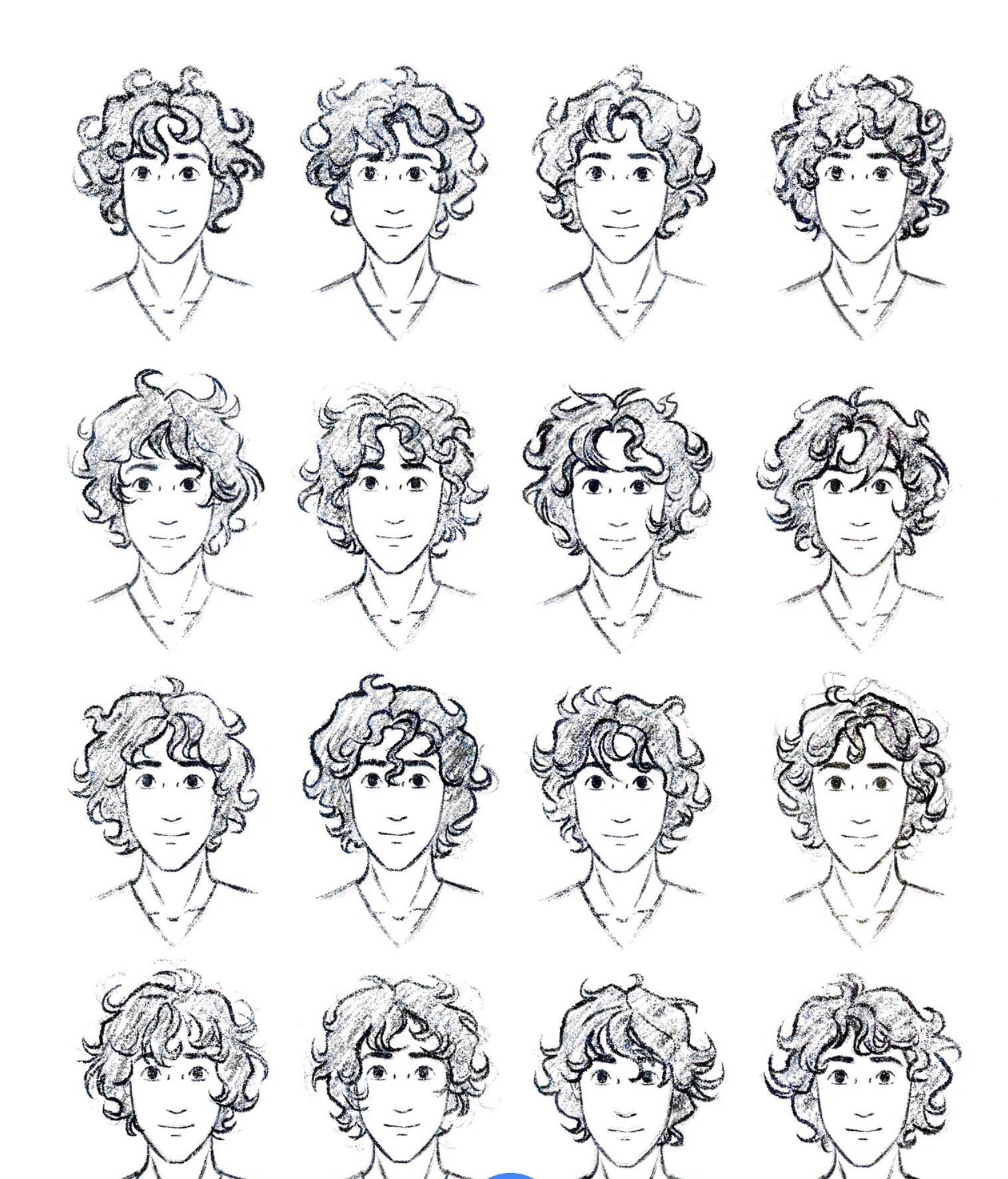 Featured image of post How To Draw Short Curly Hair Male Anime