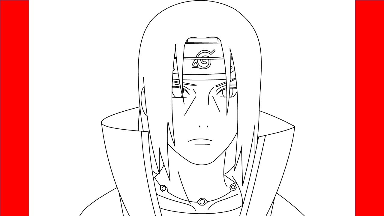 Featured image of post Itachi Drawing Easy Face