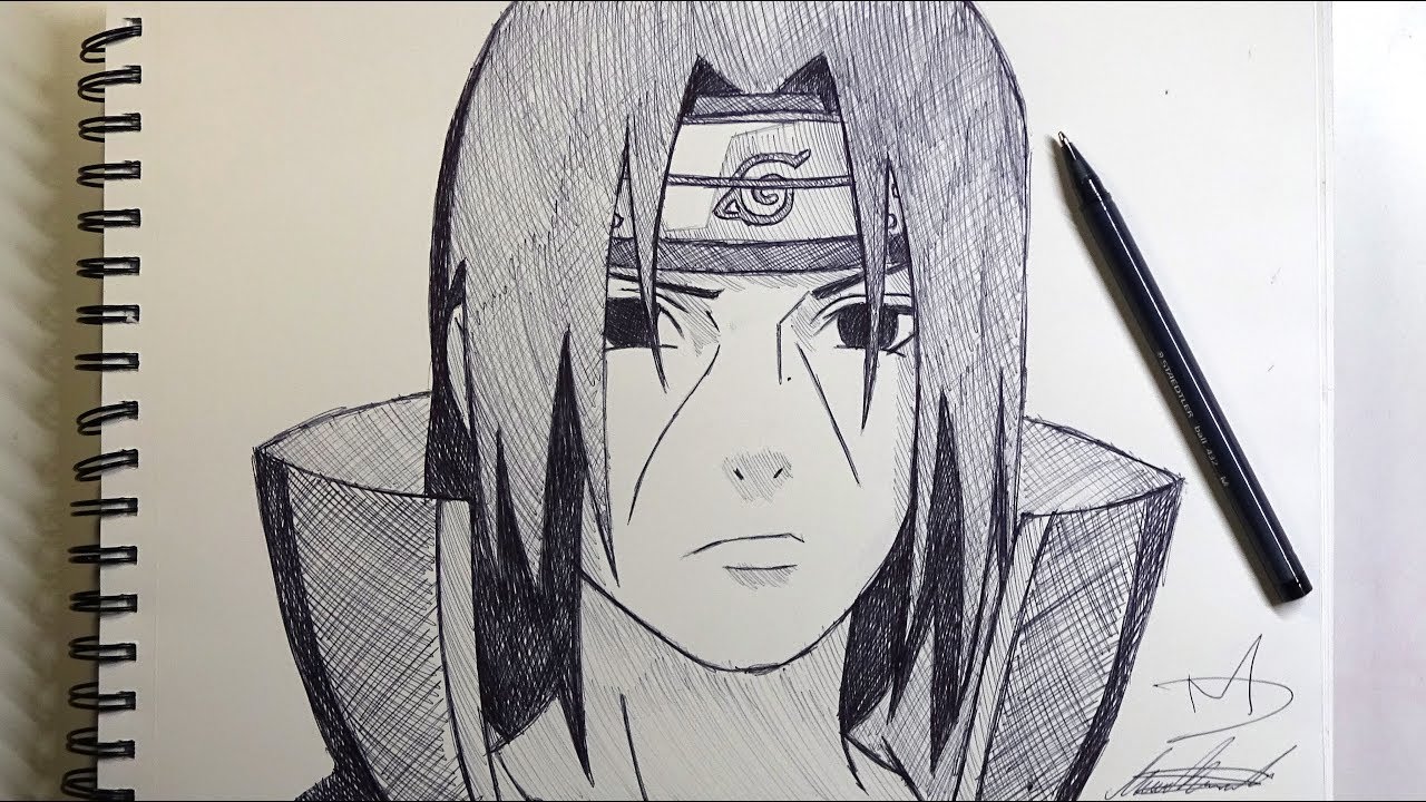 Featured image of post Itachi Sketch Of Naruto Characters