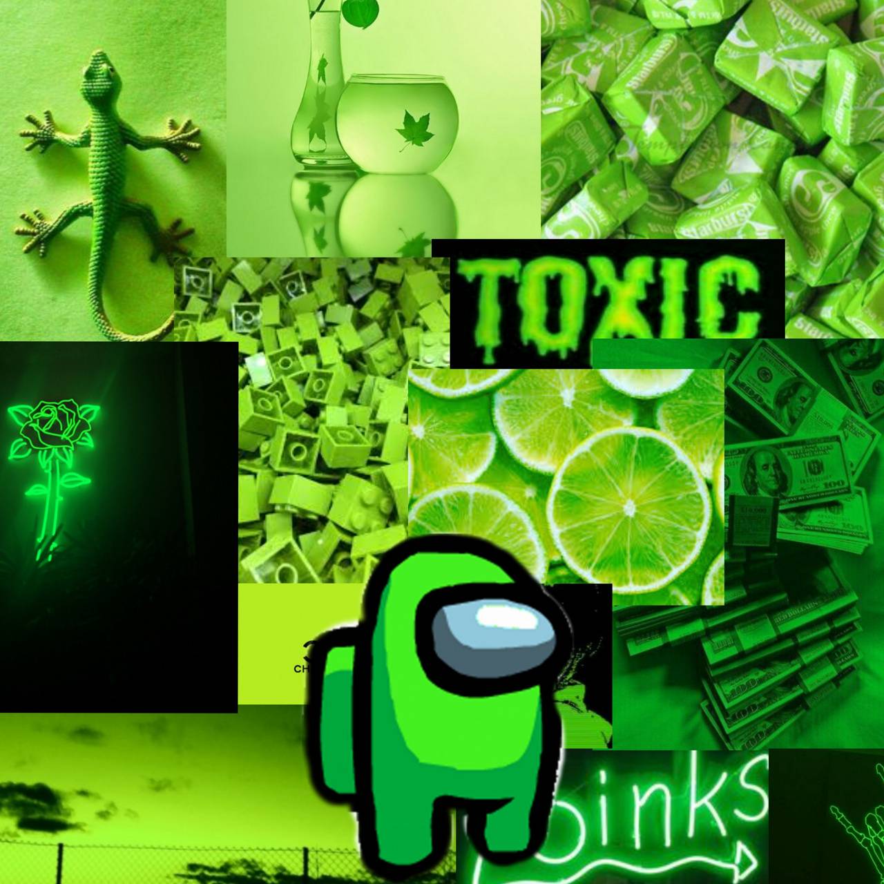 Featured image of post Lime Green Among Us Wallpaper Aesthetic