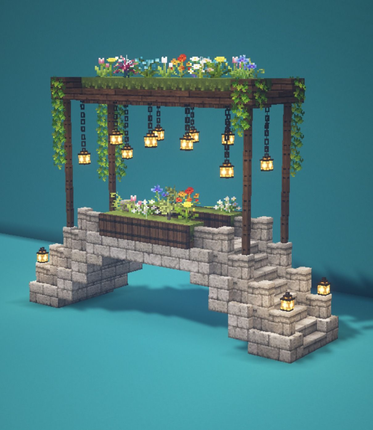 Featured image of post Minecraft Fairy Garden Bridge