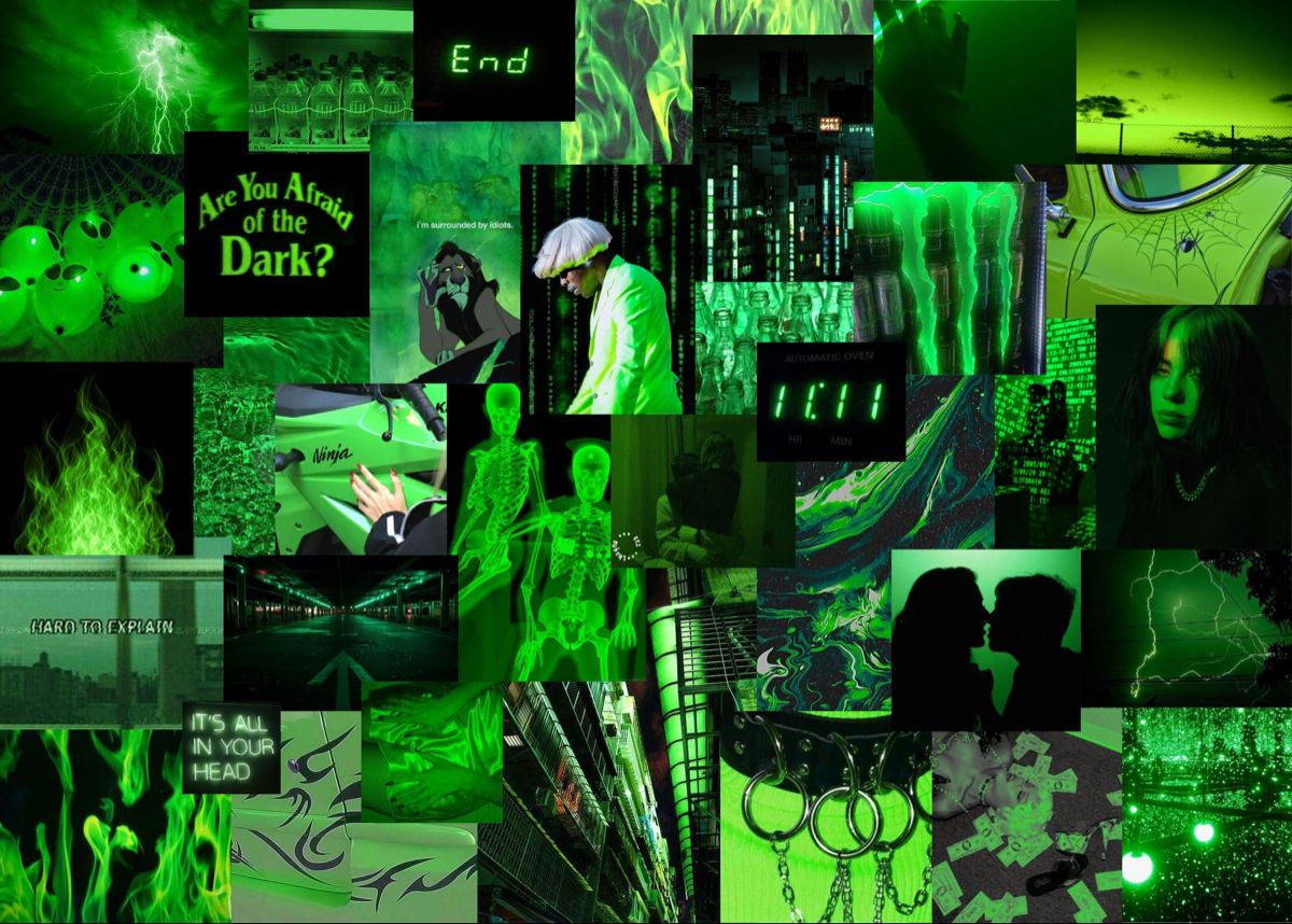 Featured image of post Neon Green Aesthetic Background Laptop