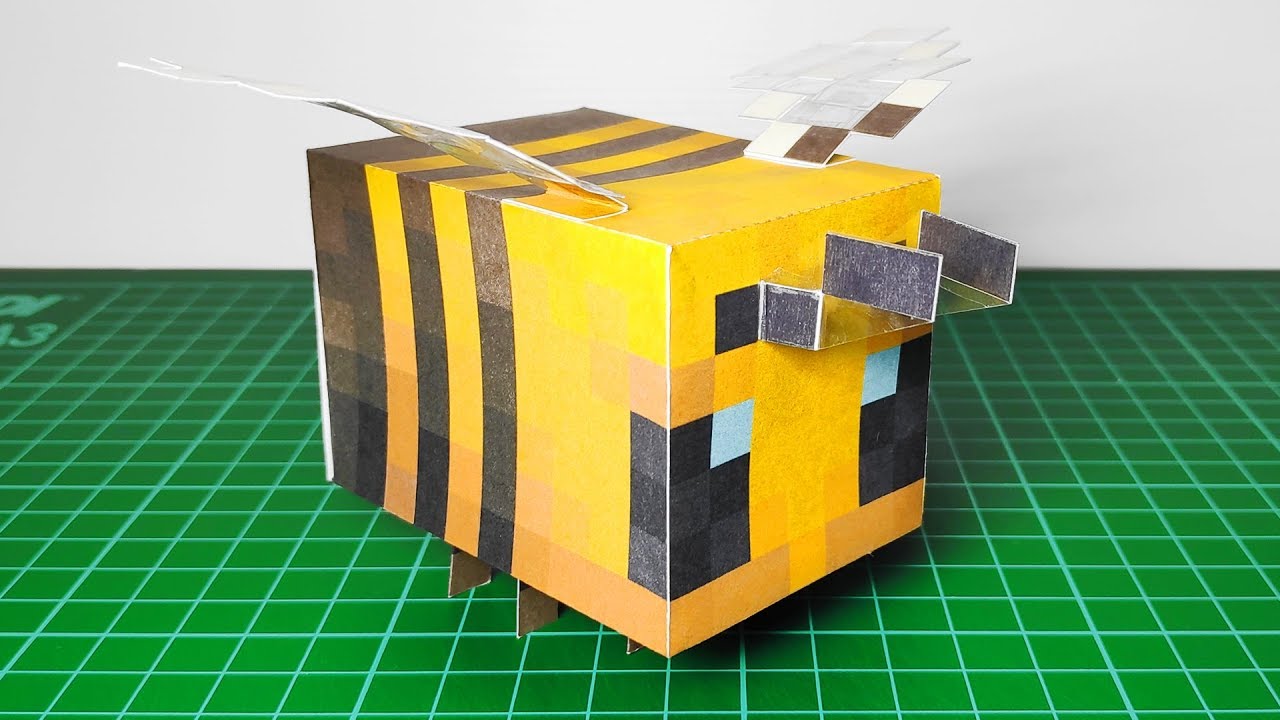 Featured image of post Papercraft Minecraft Bee Foldable