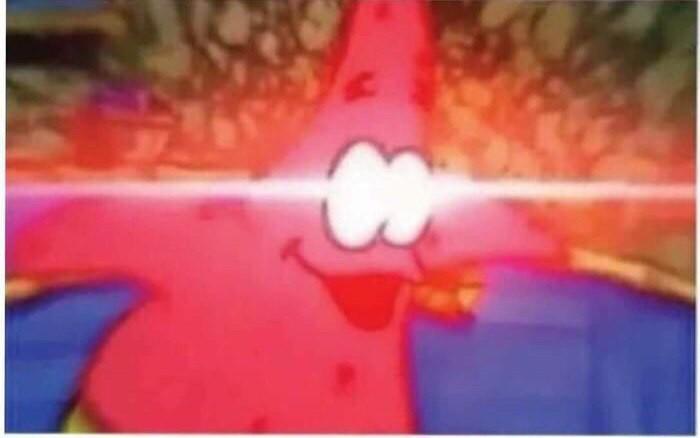 Featured image of post Patrick With Red Glowing Eyes