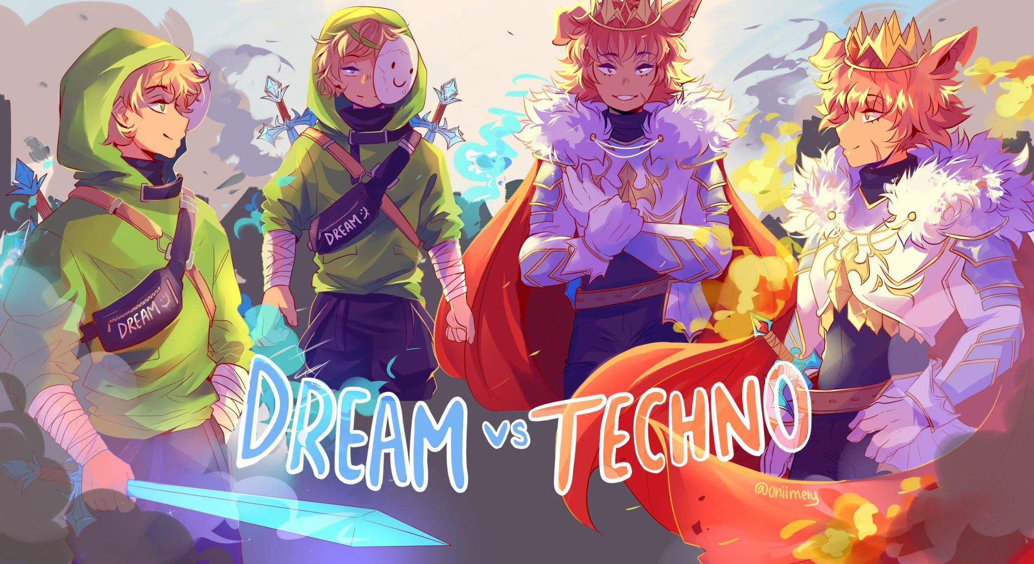 Featured image of post Techno And Dream Fight Fanart